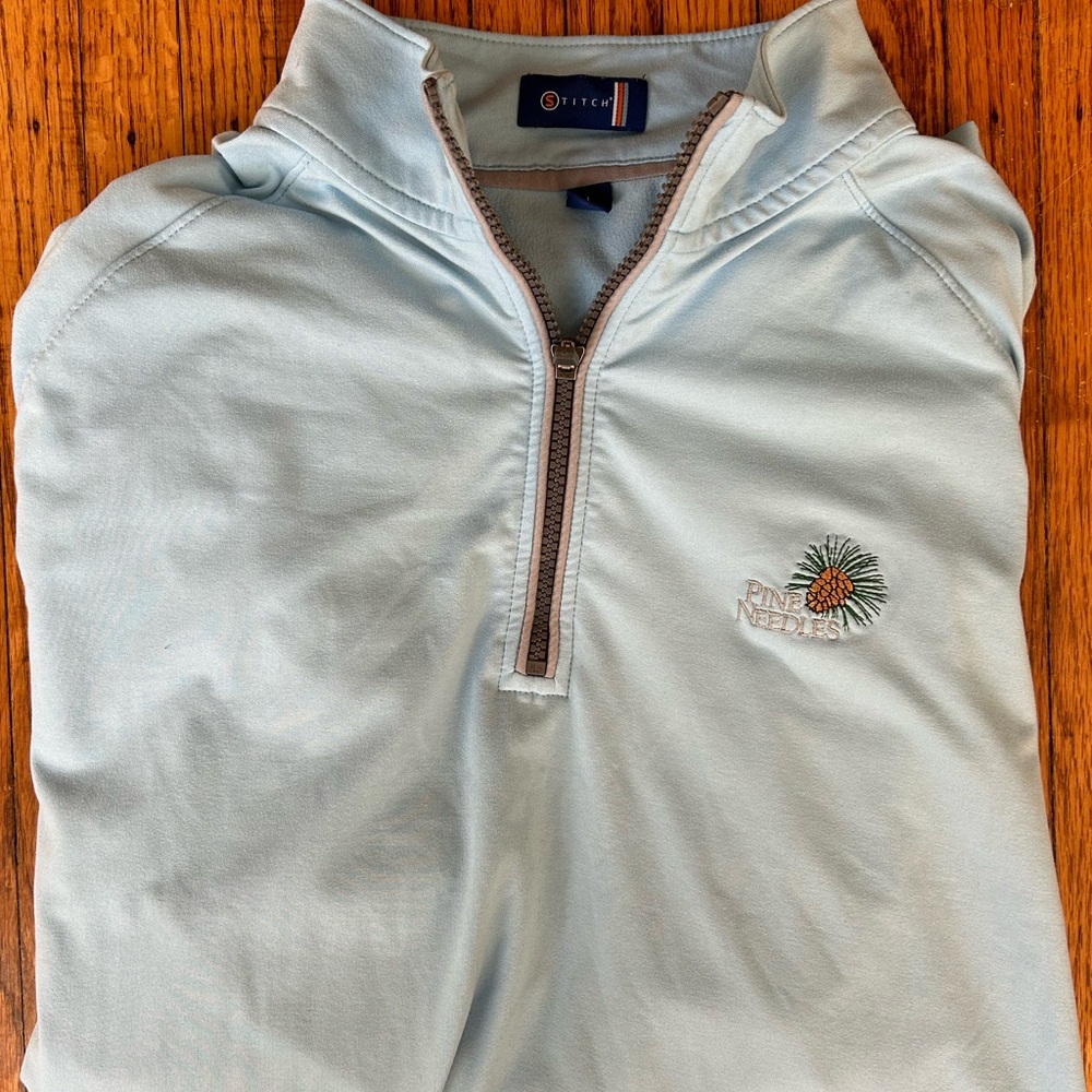 Stitch Men’s Blue Golf Quarter Zip
